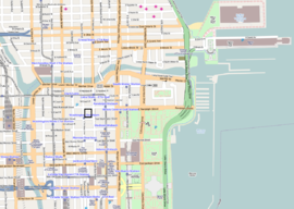 Street map with the block depicted by black rectangle Block 37 marked.png