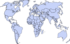 karta svijeta slijepa Karta svijeta   Wikiwand karta svijeta slijepa
