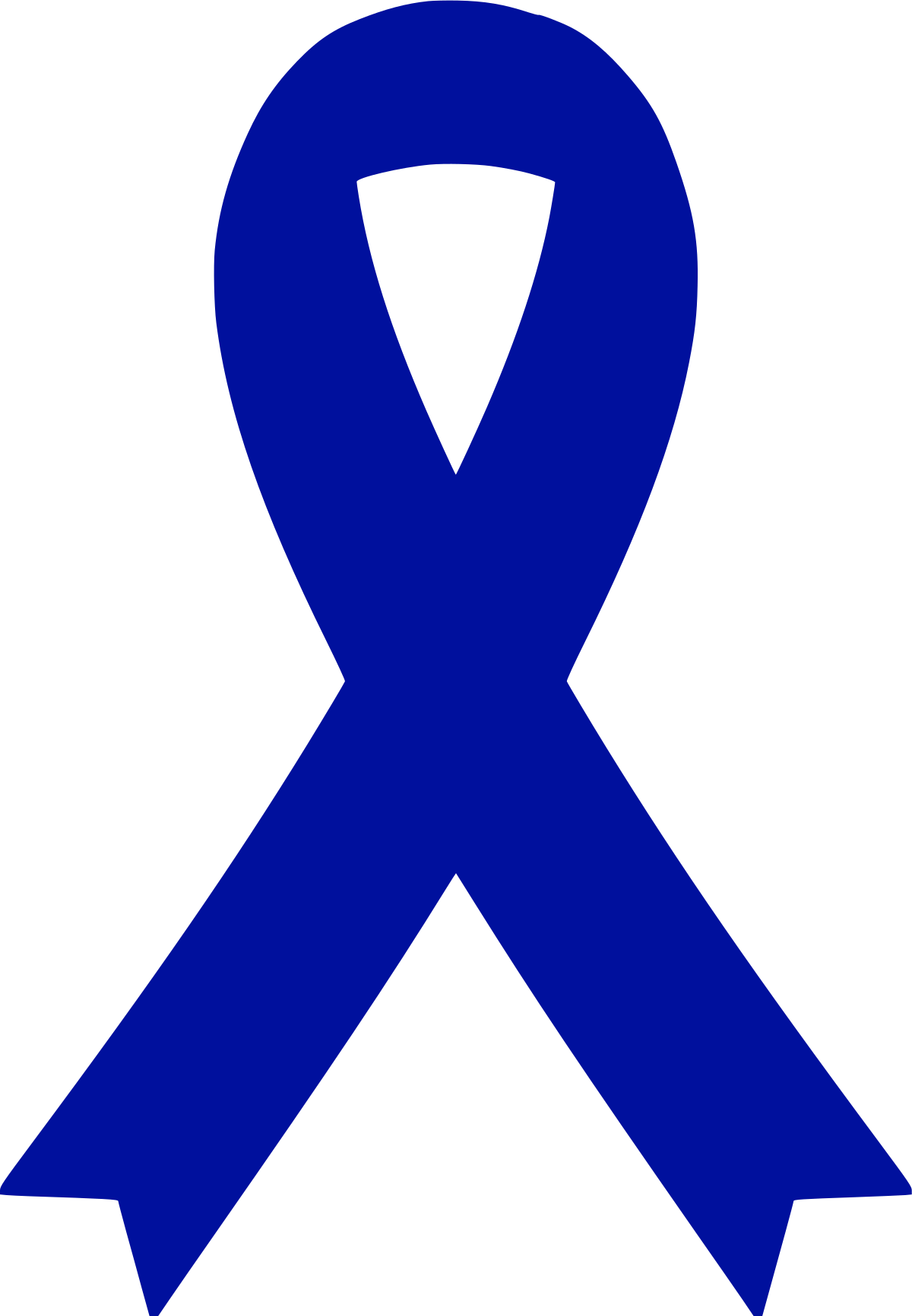 Download File:Blue awareness ribbon icon 2.svg - Wikimedia Commons