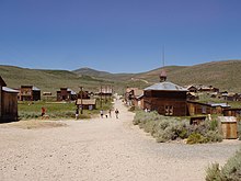 Bodie, as seen from the hill looking to the cemetery Bodie6Aug2006.JPG