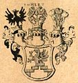 Wappen der Grafen von Bohlen 1745 nach Siebmacher 1857