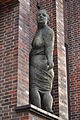 Deutsch: Detail am Eingang Holstenwall 5 des Brahmskontors in Hamburg-Neustadt. This is a photograph of an architectural monument. It is on the list of cultural monuments of Hamburg, no. 29190