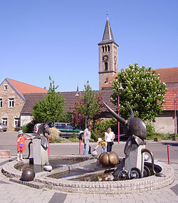 Skyline of Dannstadt-Schauernheim