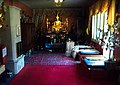 Interior of the Thai Buddhist wat in Nukari, Nurmijärvi, Finland