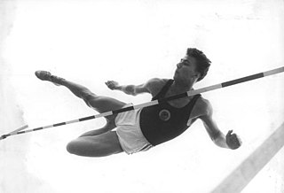 Werner Pfeil German high jumper