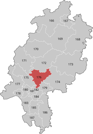 <span class="mw-page-title-main">Wetterau I</span> Federal electoral district of Germany