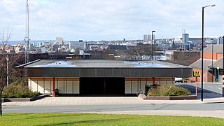 Byker Metro station Tyne and Wear Metro station in Newcastle upon Tyne