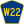 CR W22 jct.svg
