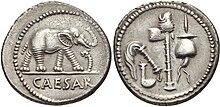 Münze mit Elefanten (Quelle: Wikimedia)