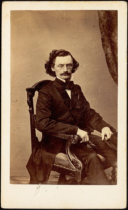 Carl Schurz, [c. 1859–1870]. Carte de Visite Collection, Boston Public Library.