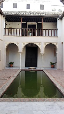 Casa de Zafra, a traditional house in the Albaicín built in the 14th-15th centuries