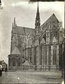 Cathedral, Amiens. The choir exterior, 1903.