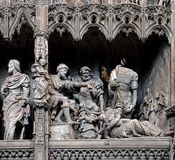 28/12: Representació de la Massacre dels Innocents en la catedral de Chartres.