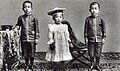 Children of Yoshihito (嘉仁), the Crown Prince of Japan c.1906.jpg