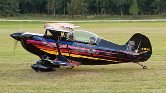 Deutsch: Christen Eagle II, Kennzeichen:N49AE - Oldtimer Fliegertreffen Hahnweide 2011 (EDST) English: Christen Eagle II, Registration:N49AE - "Oldtimer Fliegertreffen" Hahnweide 2011 (EDST)