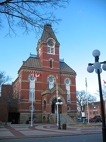 Fredericton City Hall is the seat of municipal government.