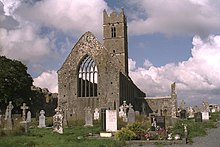 East View of Claregalway Friary