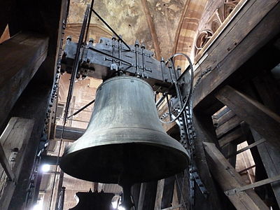 The bourdon, the largest and deepest-sounding bell
