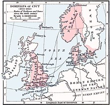 The dominions of Cnut the Great (1014-1035) Cnut 1014 1035.jpg
