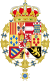 Wapen van Alfonso XIII van Spanje (Orde van de Serafijnen).svg