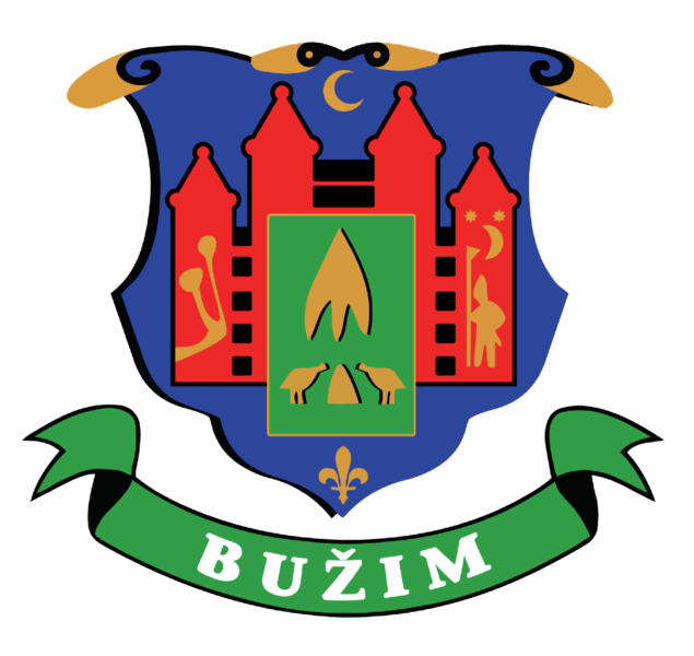 File:Coat of Arms of Bužim.png