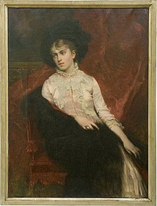Portrait de Mme Lippmann, née Alexandre-Dumas (1882), Villers-Cotterêts, musée Alexandre-Dumas.