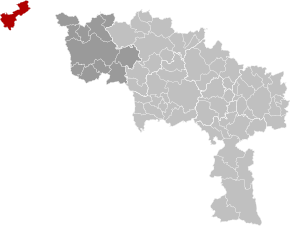 Comines-Warneton în Provincia Hainaut