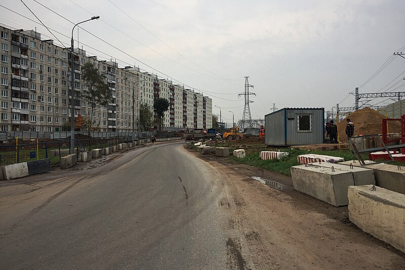 File:Construction of North-East Tangent in Koptevo (31348461840).jpg