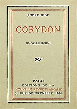 Vignette pour Corydon (Gide)