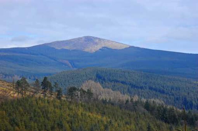 The Wicklow Mountains occupy the whole of central Wicklow