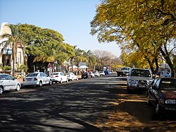 The main street in Cullinan