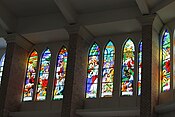 Stained glass windows