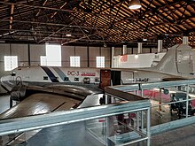 Il Douglas DC-3 Dakota esposto nel Parco e Museo di Volandia.