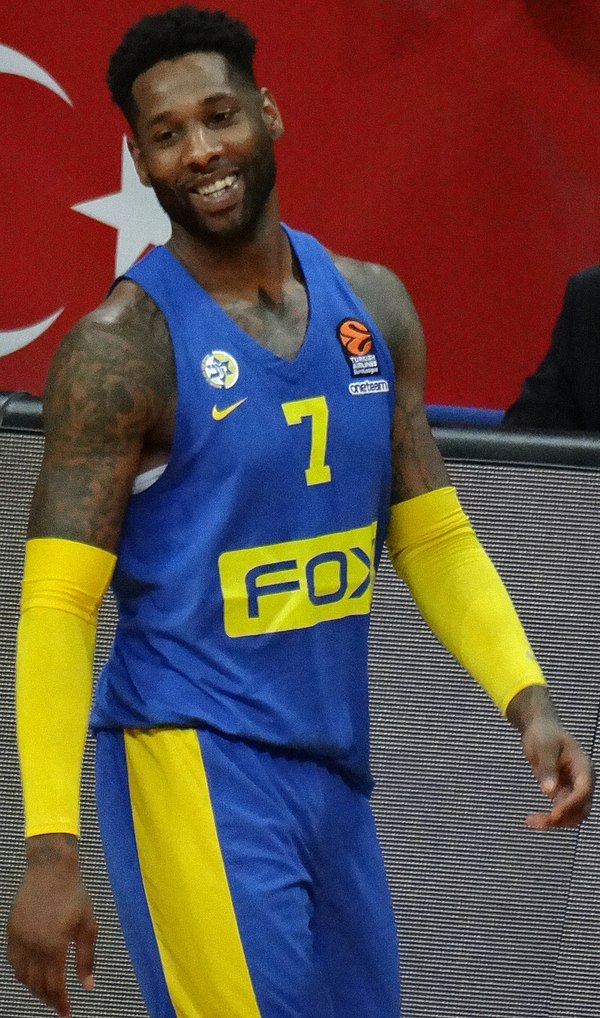 Kane with Maccabi Tel Aviv in March 2018