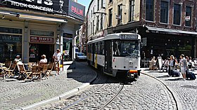 Anvers tramvay hattının 11. maddesinin açıklayıcı görüntüsü