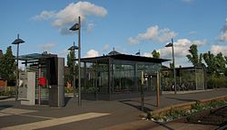 Denmark-Odense-Hoejby railroad station.jpg