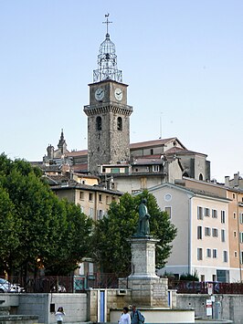 Marktplaats en Notre-Dame-du-Bourg