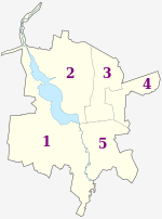 Izsevszk kerületei