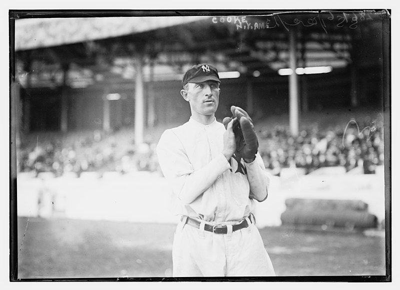 File:Doc Cook, New York AL, at Polo Grounds, NY (baseball) LCCN2014694509.jpg