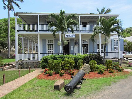 Dockyard Museum at Nelson's Dockyard on Antigua island. Dockyard Museum.jpg