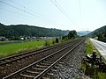 railroad in Krippen (Elbtalbahn in Krippen)