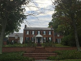 East Oaks Historic house in Maryland, United States