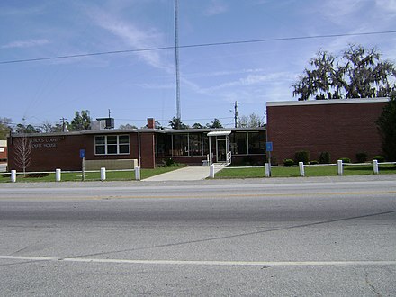 埃科尔斯县(乔治亚州 echols county courthouse in staten