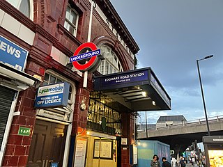 <span class="mw-page-title-main">Edgware Road tube station (Bakerloo line)</span> London Underground station on the Bakerloo line