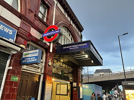 Edgware station bakerloo