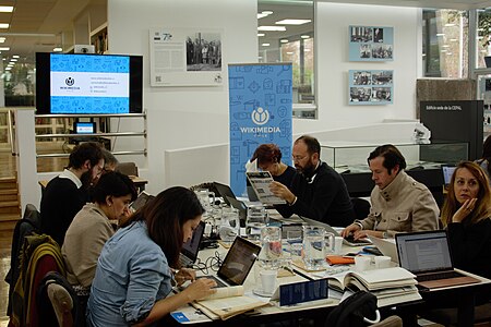 Editathon about modern architecture in ECLAC.