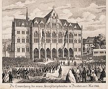 Kreuzschule von 1866 bis 1945 (Quelle: Wikimedia)