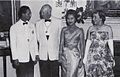 Thaimaan kuningas Bhumibol Adulyadej presidentti Eisenhowerin kanssa Washingtonissa vuonna 1960