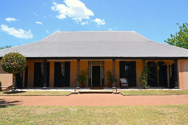 Elizabeth Farm Cottage, Rosehill, New South Wales; completed 1793; one of the oldest surviving residences in Australia