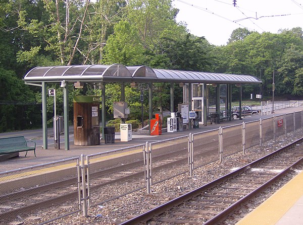 Elwyn, terminus of the line from 1986 to 2022